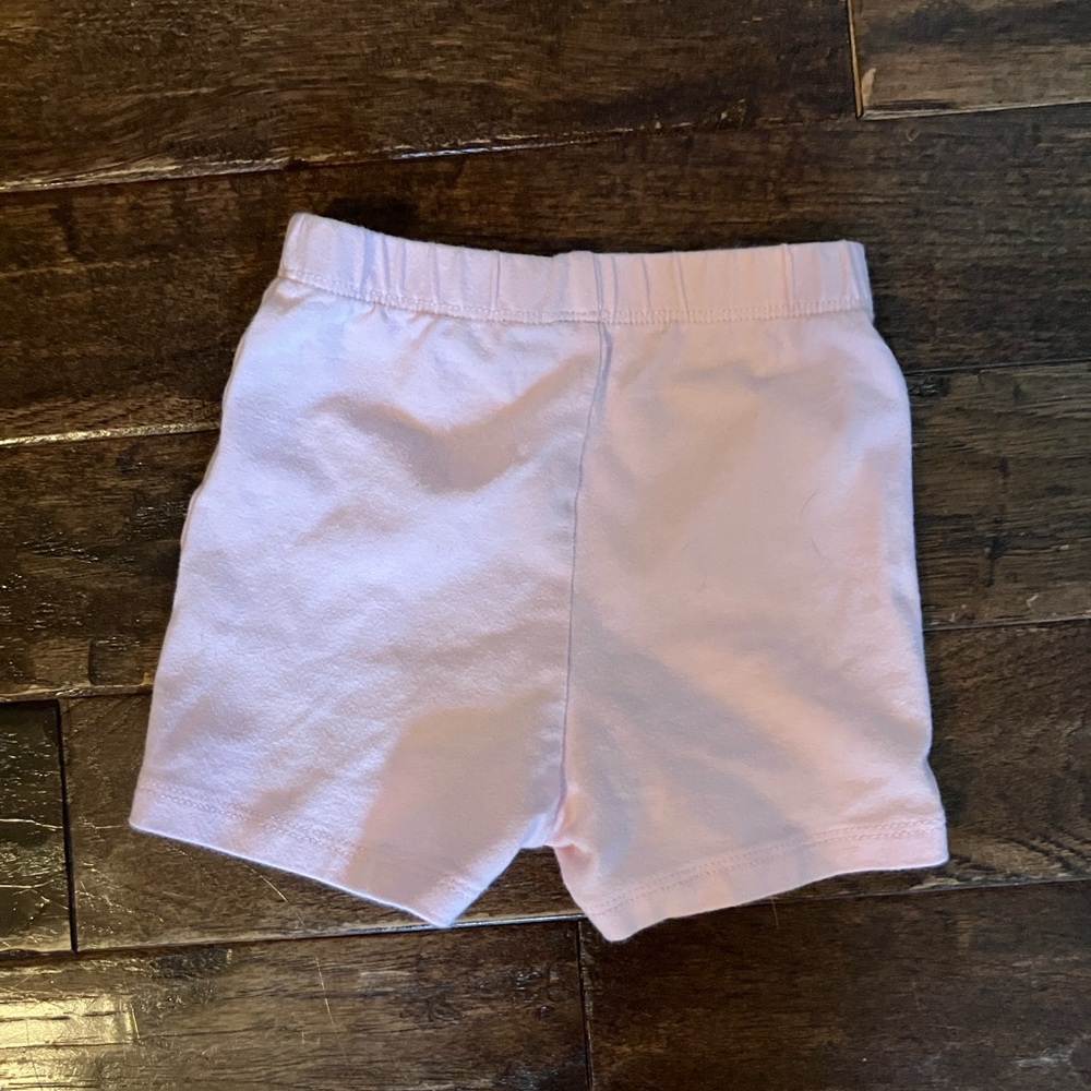 Pink Baby Shorts- Set of 2